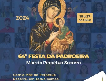 Festa da Padroeira começa nesta terça-feira (18) no Santuário Perpétuo Socorro