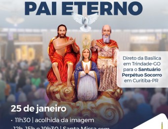 Santuário Perpétuo Socorro recebe a visita da Imagem Peregrina do Pai Eterno