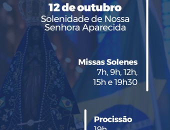 Santuário Perpétuo Socorro se prepara para o Dia de Nossa Senhora Aparecida com cinco Missas Solenes e procissão