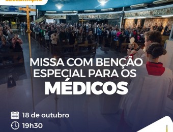 Santuário Perpétuo Socorro realiza Missa especial com Bênção para os Médicos no Dia de São Lucas