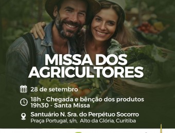 Santuário Perpétuo Socorro celebra Missa em Ação de Graças pelos Agricultores