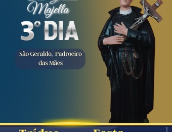 3º Dia do Tríduo de São Geraldo será neste sábado (15)