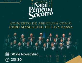 Santuário Perpétuo Socorro inaugura Presépio Gigante e abre programação de Natal com concerto especial neste sábado (30)