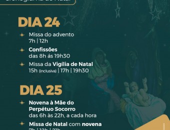 Santuário Perpétuo Socorro celebra Vigília de Natal com Missa Inclusiva e programação especial