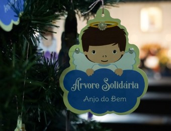 Árvore da Solidariedade abre a programação de Natal