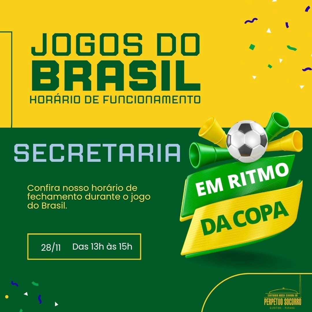 Secretaria de Saúde orienta sobre o funcionamento das unidades de saúde  durante os jogos do Brasil na Copa do Mundo FIFA 2022 - Prefeitura de  Bragança Paulista