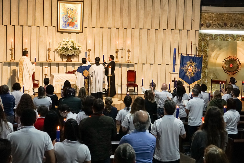 Membros da Arquiconfraria celebram primeira missa votiva 6 02e22b58a5f2a20d2eae6fe97d05a234
