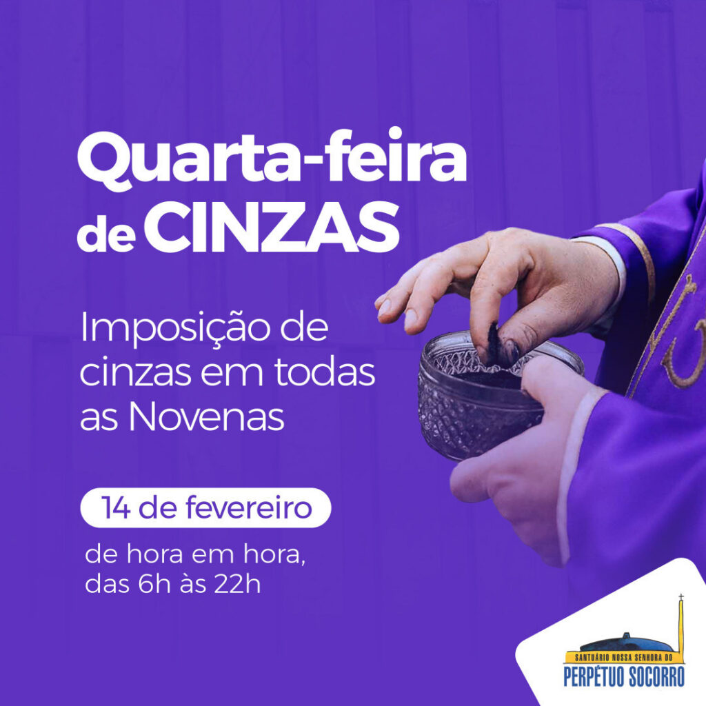 Santuário Nossa Senhora do Perpétuo Socorro de Curitiba oferece imposição das Cinzas em 17 horários durante a Quarta-feira de Cinzas 10 0a31b93058d5cb53072401aea616277d