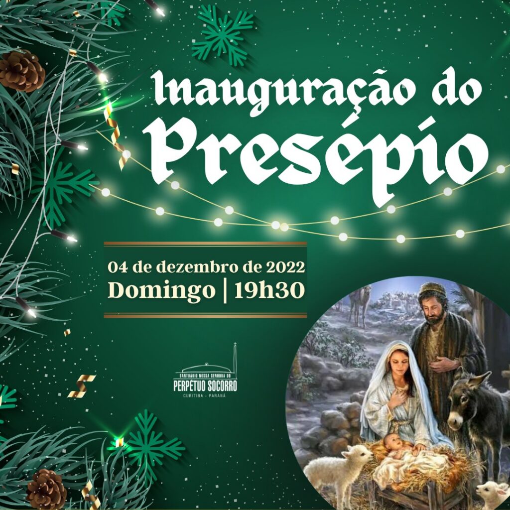Perpétuo Socorro inaugura presépio na Praça do Santuário no Alto da Glória, neste domingo (04), às 19h30 3 33a64522b38a60852021f3348e3e57c1
