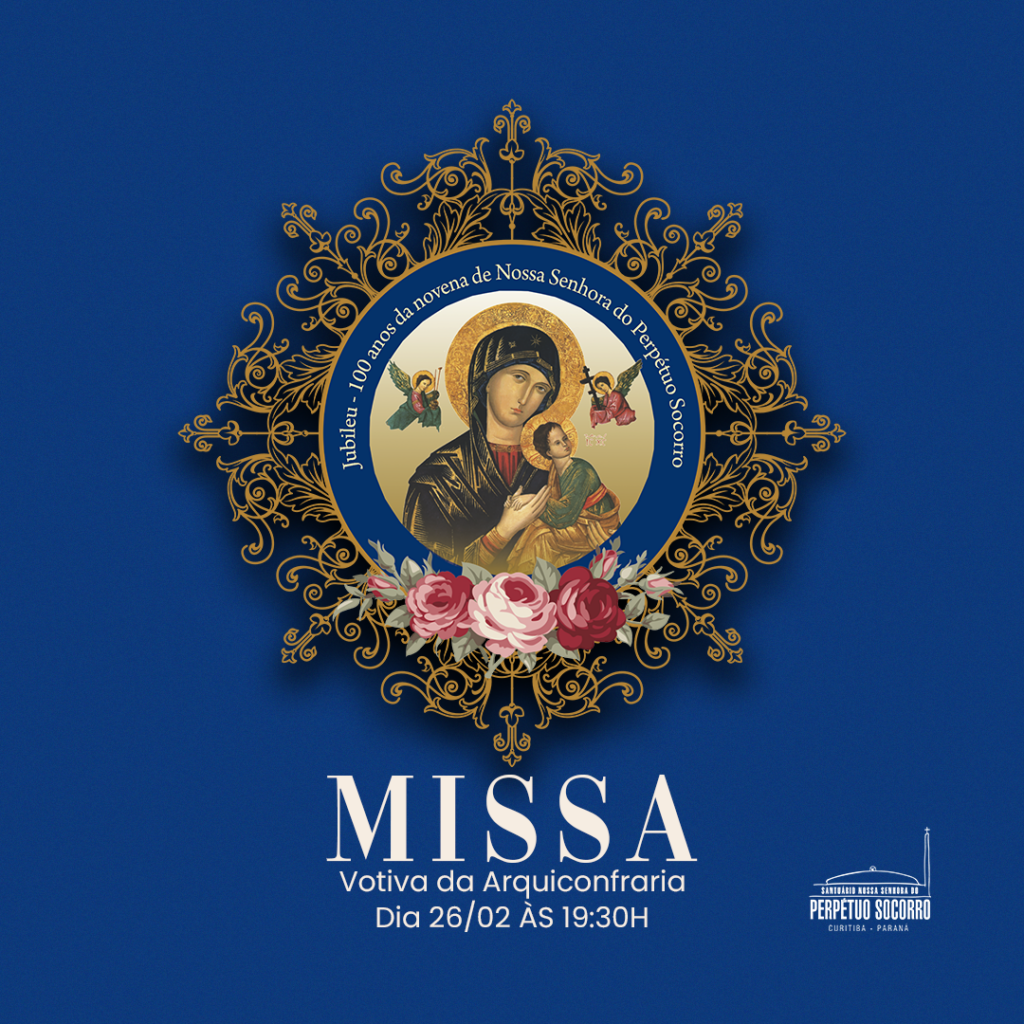 Missa da Arquiconfraria, acontece neste sábado (26) no Santuário 2 46a517e75600bc109893bc6a76db418d