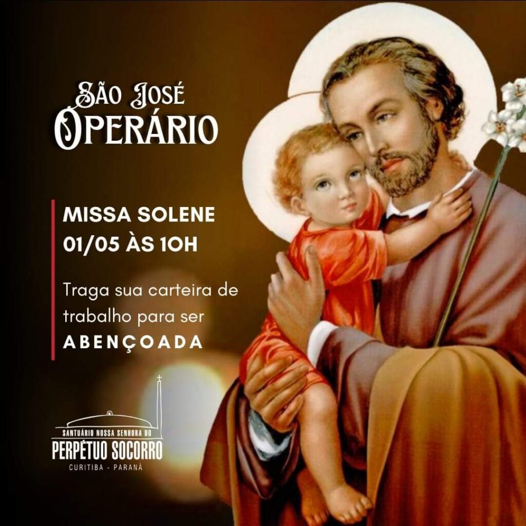 No Dia de São José Operário, Santuário Perpétuo Socorro tem missas com bênção das carteiras de trabalho 9 5761caa9af73bdfad4e70e672c9da1db
