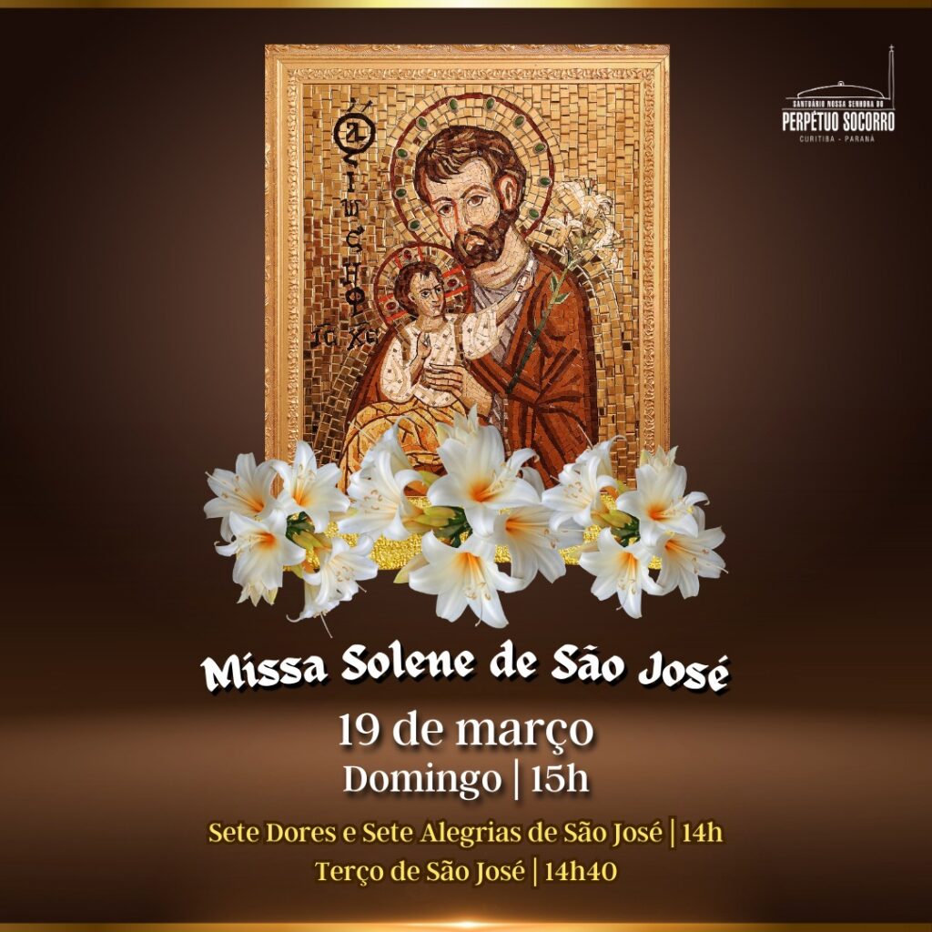 Fiéis celebram São José com programação especial no Santuário Perpétuo Socorro em Curitiba 8 76cb75fbb19c03bb31214e98f69bf7ad