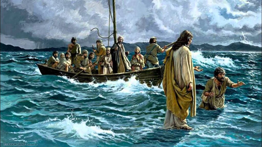Não tenhais medo - 18/11/2020 8 Jesus no mar