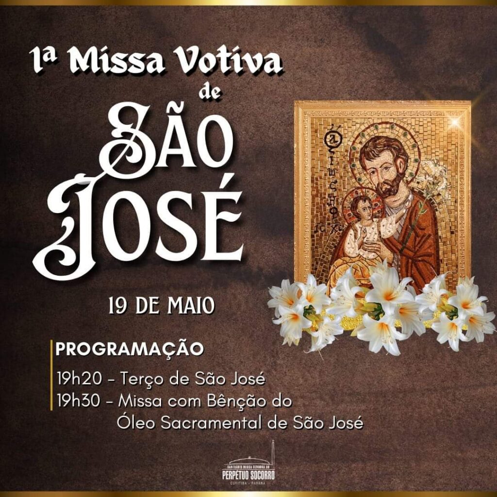 Santuário promove 1ª Missa Votiva a São José 2 a85c815262b1bbf248efa64ae00f17c5