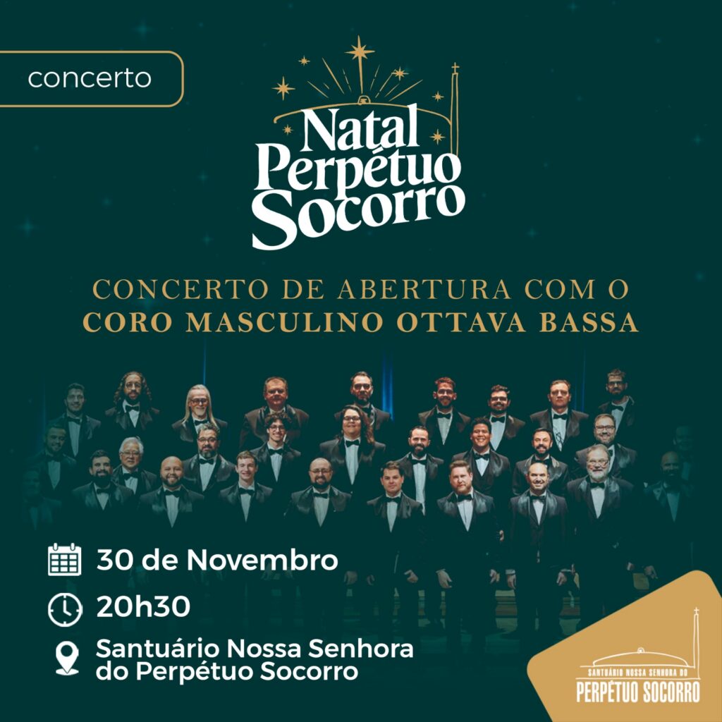 Santuário Perpétuo Socorro inaugura Presépio Gigante e abre programação de Natal com concerto especial neste sábado (30) 7 b2689a79e004bfbe0ead37f5215979ce