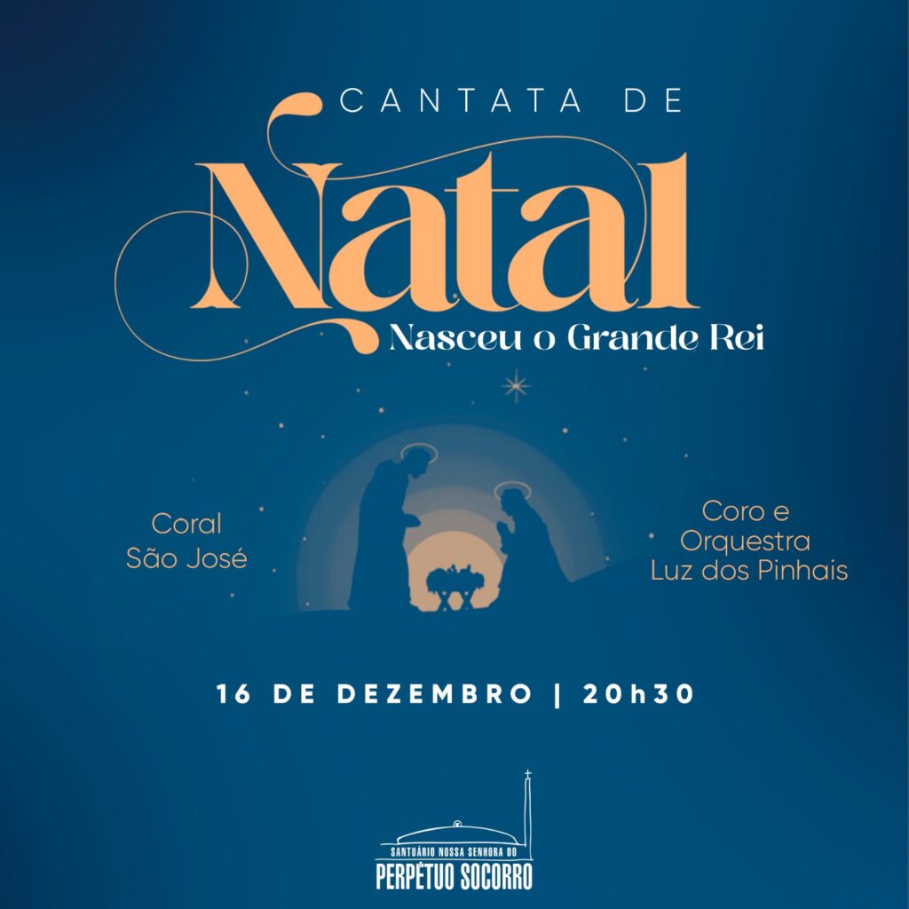 Santuário Perpétuo Socorro recebe Cantata de Natal neste sábado 4 febda6e37865f3a1511ba64e17277121