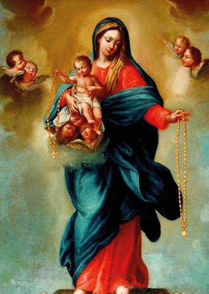 VAMOS APRENDER COM MARIA A ABRIR O CORAÇÃO E ACOLHER JESUS 4 nossa senhora do rosario 427x600 1